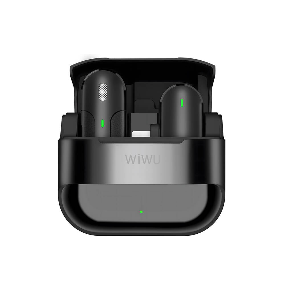 Wiwu Wi-WM001 Lightning Şarj Portlu Kablosuz Yaka Mikrofonu Wiwu Wi-WM001 Lightning Şarj Portlu Kablosuz Yaka Mikrofonu